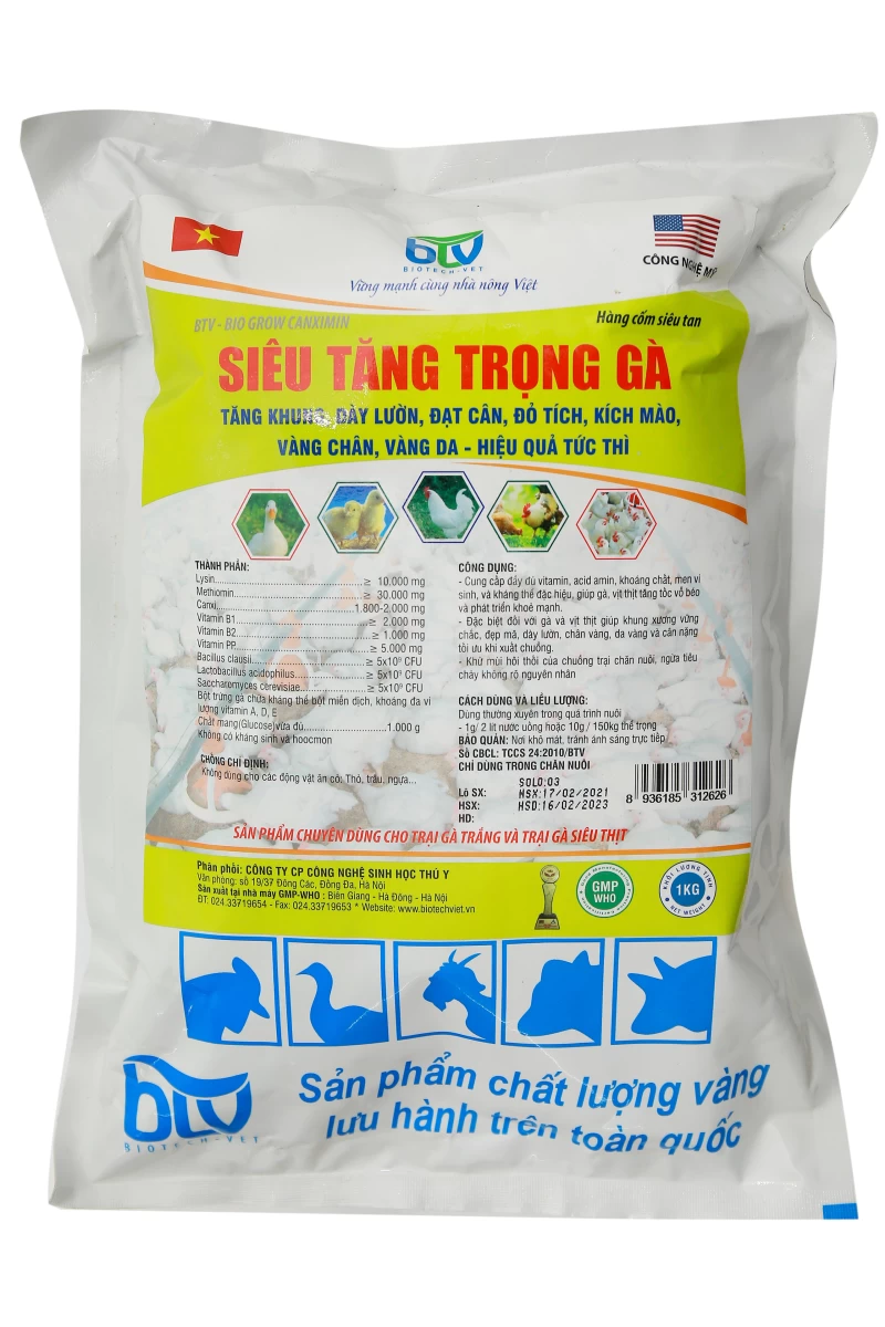 BTV - Siêu Tăng Trọng Gà TCCS 24: 2010 / BTV