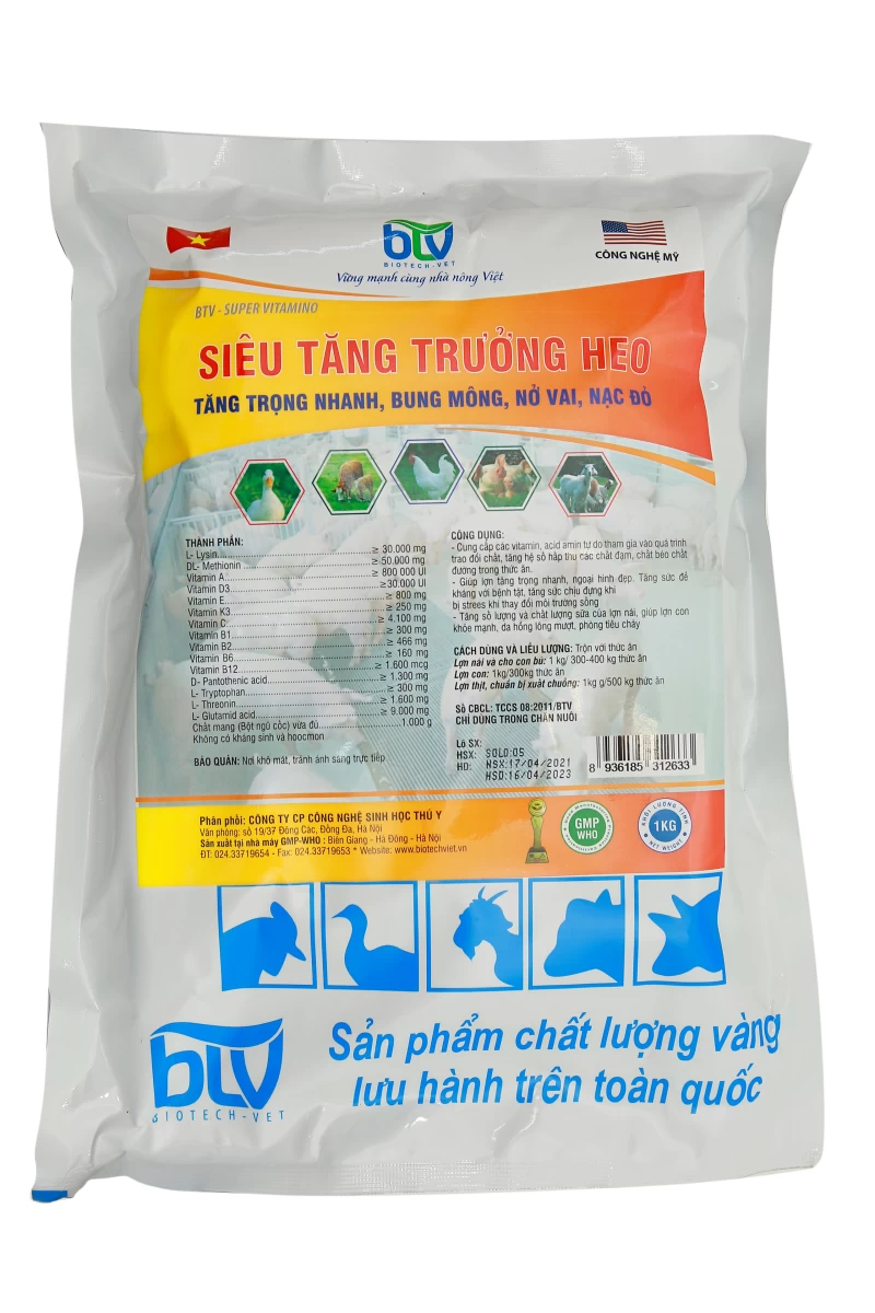 BTV- Siêu Tăng Trưởng Heo TCCS 08: 2011 / BTV