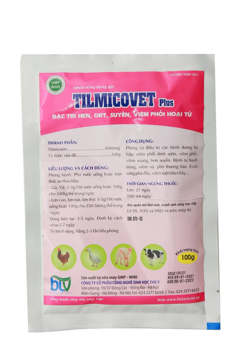 BTV- TILMICOVET - PLUS BTV-83